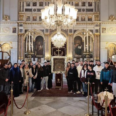 Atina İmrozlular Derneği Gençleri Aya Triada Kilisesi’nde (20 Mar, 2026)